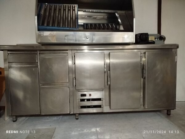 Bajo Mostrador industrial nevera y mueble cafetera - Imagen 2
