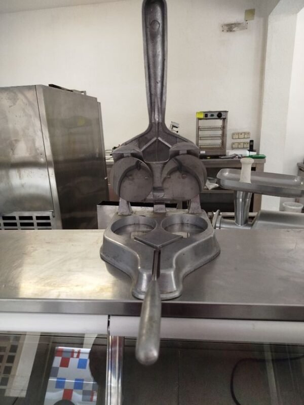 Hamburguesera profesional manual