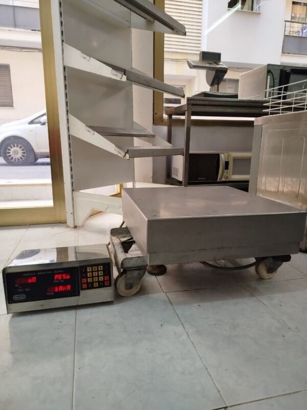 Balanza industrial capacidad 500kg